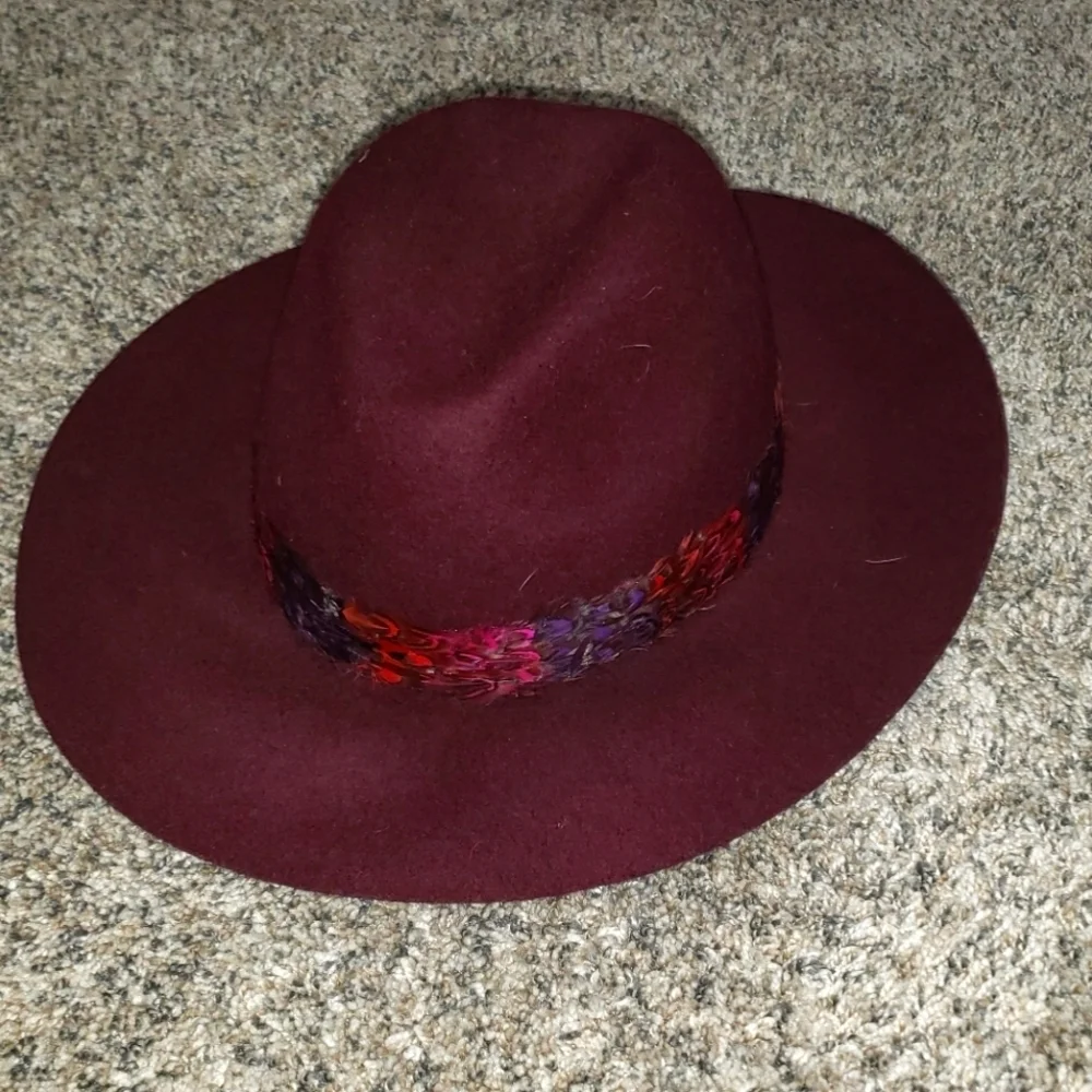 Juicy Couture| Wool Hat with Wide Brim